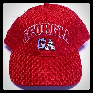 Georgia Bulldogs Adjustable Red NCAA SEC Hat